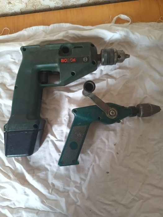 Антикварная Дрель акумуляторный шуруповерт BOSCH PBM 7.2V 1990х