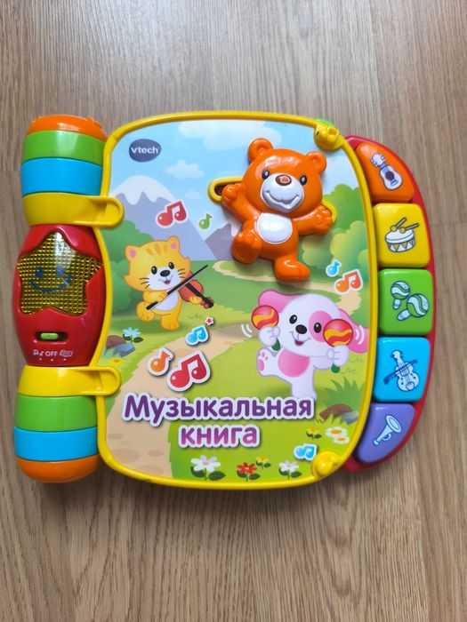 інтерактивна навчальна іграшка VTech «Музична книга»