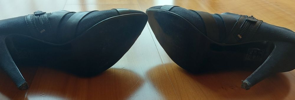 Botins tacão alto