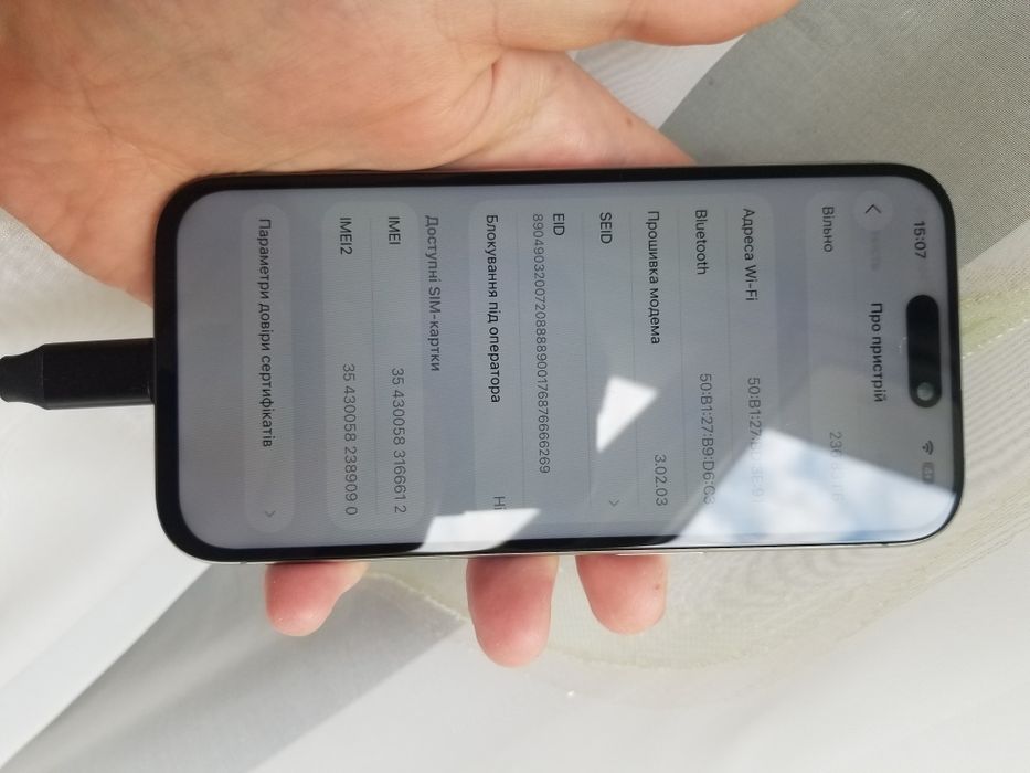 Iphone 15pro 256гб