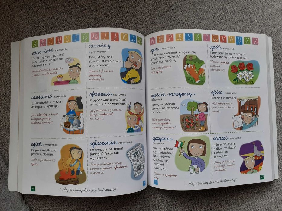 Książka - Pierwszy Słownik ilustrowany