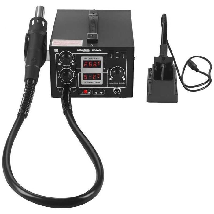 KRAFT&DELE Spawarka Plastiku Wielofunkcyjna Stacja Lutownicza KD3460