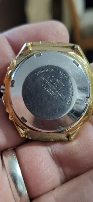 Vendo caixa seiko conografo