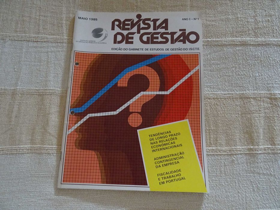 Revistas Antigas Gestão Europa Atlas Visão