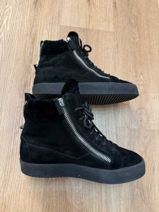 Giuseppe Zanotti Kriss Winter May London 38,5 ocieplane botki sneakers