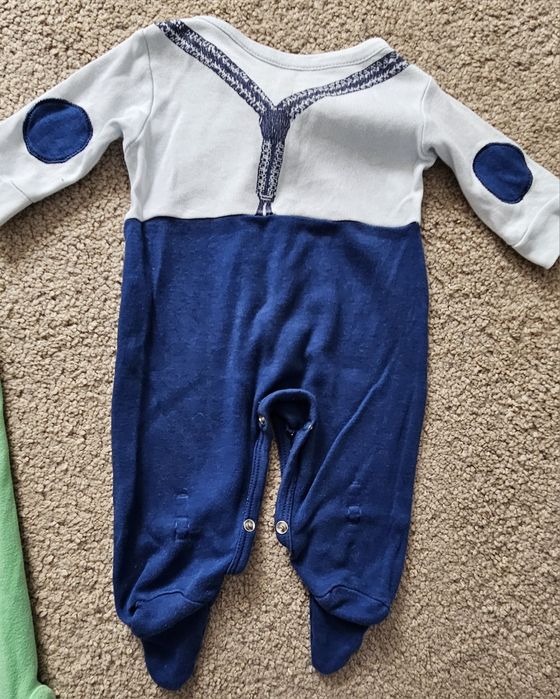 Śpiochy chłopięce, r. 62 cm