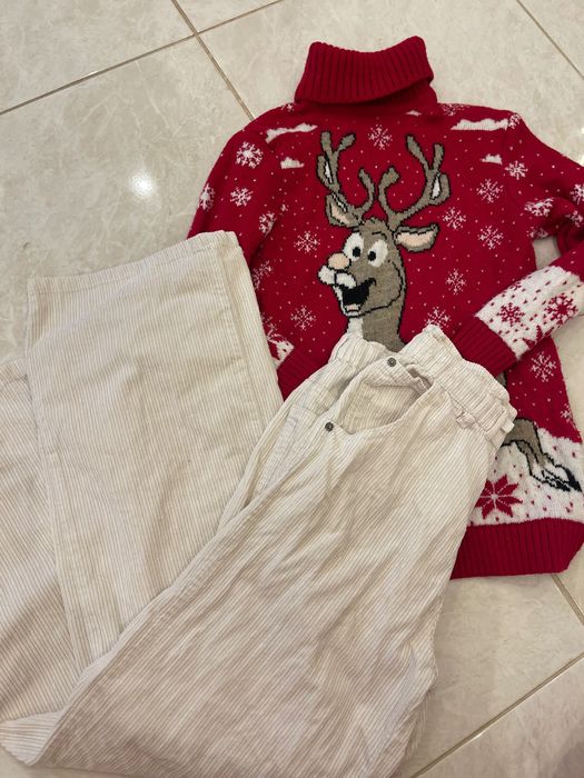 Вельветові штани палаццо Zara для дівчинки 158-164