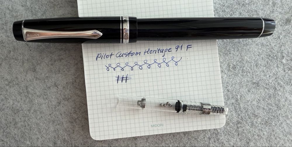 Pióro wieczne Pilot Custom Heritage 91 F