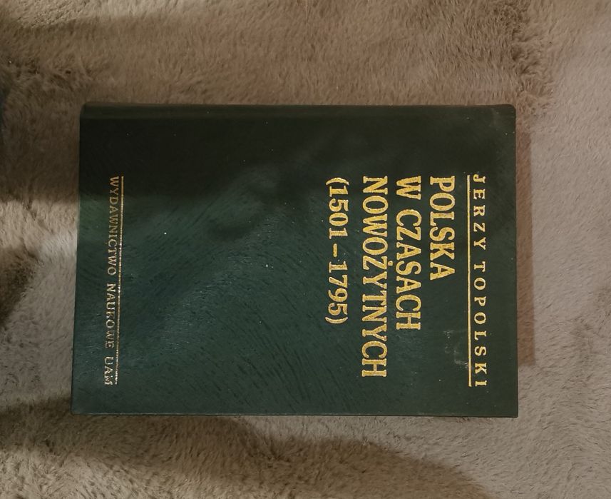 Książka "Polska w czasach nowożytnych" Jerzy Topolski