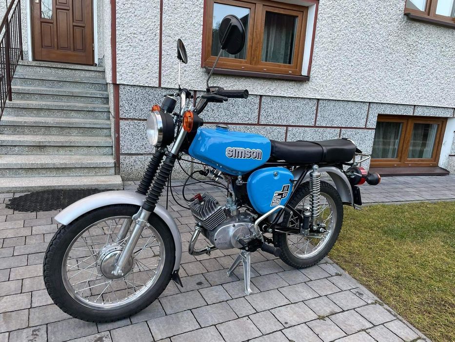 Simson S51 - bardzo ładnie odnowiony