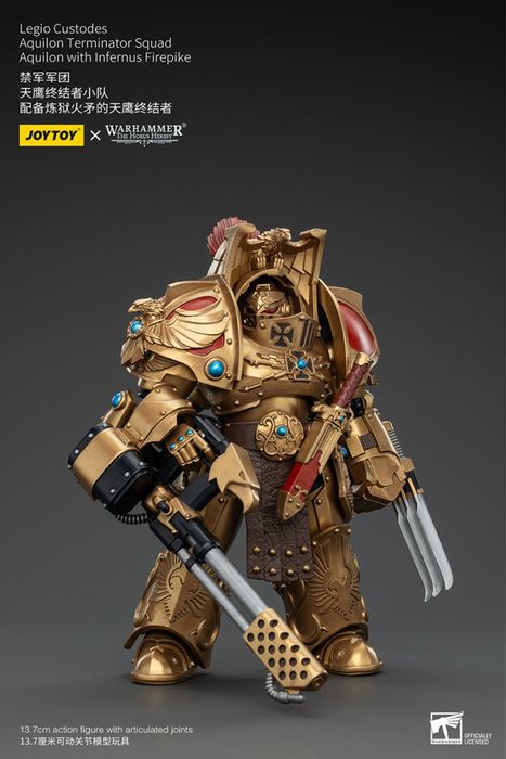 Фігурка warhammer40k JoyToy Legio Custodes Aquilon Terminator 2  1/18