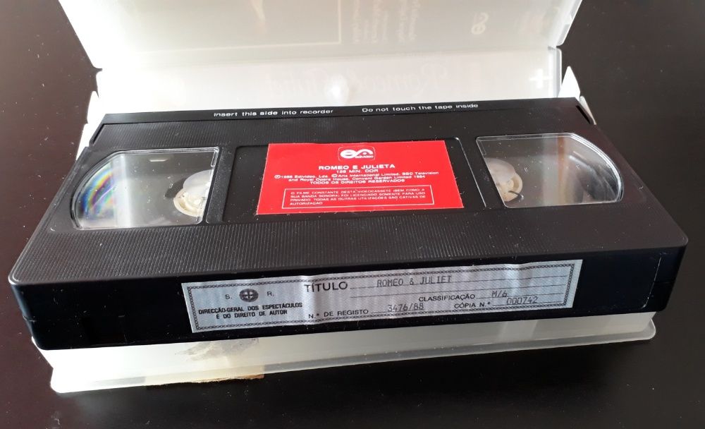 Vhs bailado "Romeu & Juliet" de Sergei Prokofiev