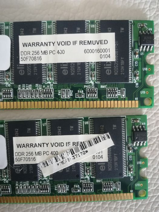 Memoria RAM Elixir 250Mb DDR400 PC3200