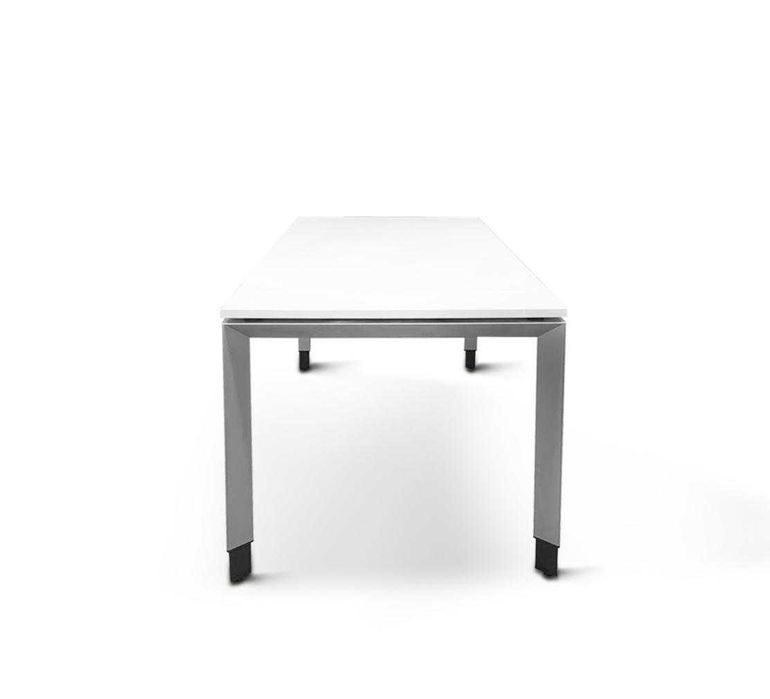 Biurko białe Steelcase 180x80