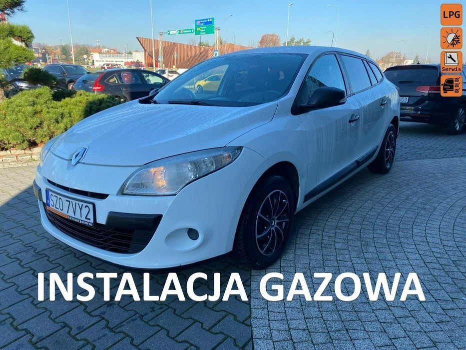 Renault Megane LPG, klimatyzacja, el. szyby + lusterka, zarejestrowany