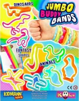 Kapsuła 32mm z zabawką (bransoletką) JUMBO BUDDY BANDS