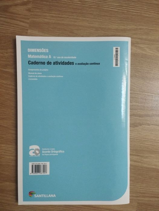 Caderno de Atividades "Dimensões" Matemática A 10⁰ ano