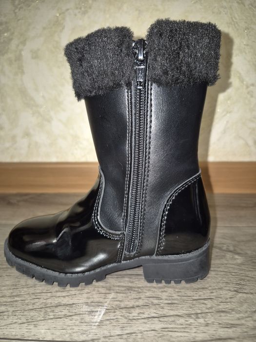 Нові Сапоги сапожки зимові для дівчинки 16.5 - 17 см, розмір 8