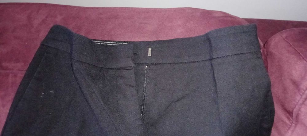 Spodnie damskie czarne rurki