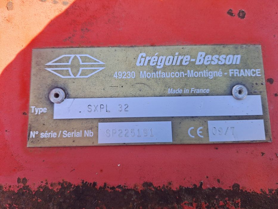 Talerzówka Brona Talerzowa Gregoire Besson 4m