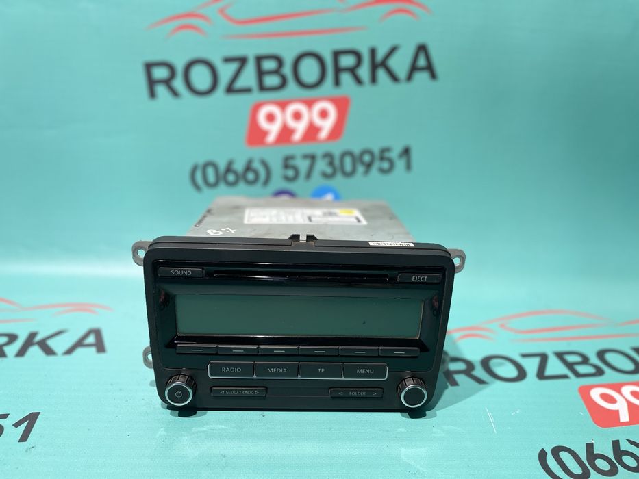 Магнітола 1K0035186AA для Volkswagen Passat Touran Golf V