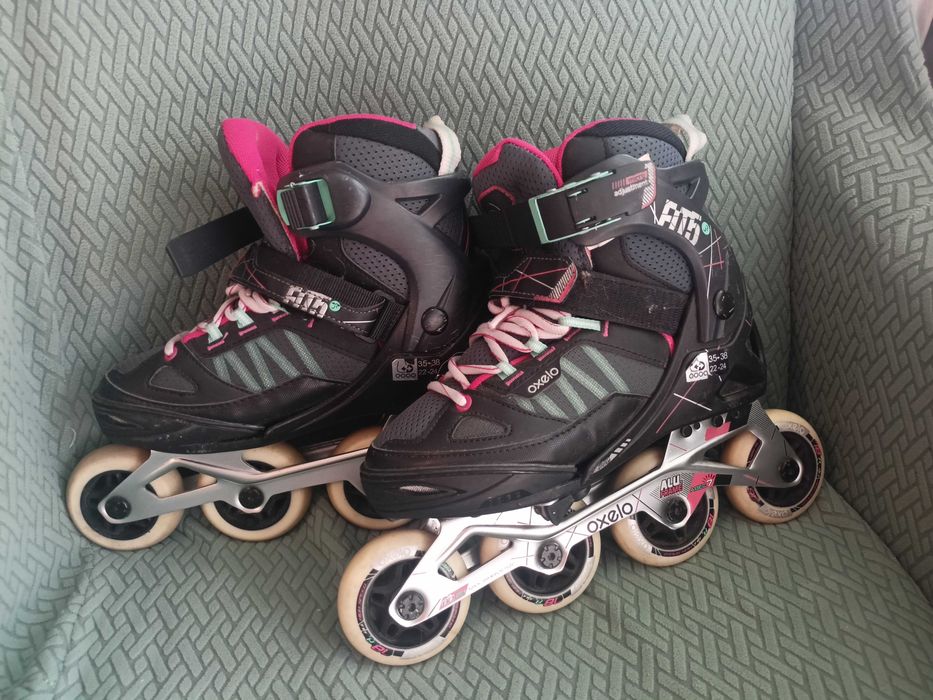 Rolki Oxelo regulowane 35, 36, 37, 38