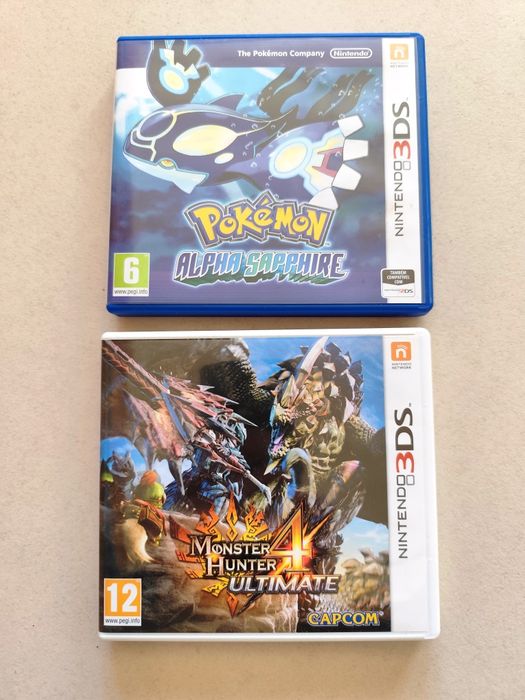 2 Caixas de Jogos para Nintendo 3DS (sem os jogos)