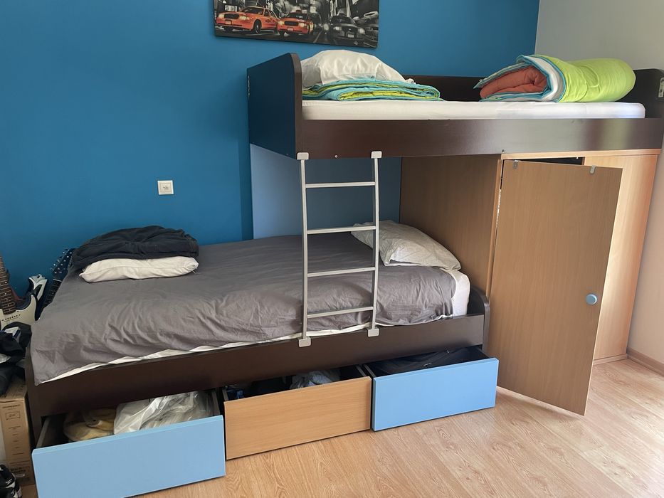 Beliche com colchões