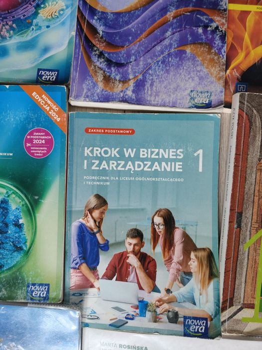 Książki do 1 liceum