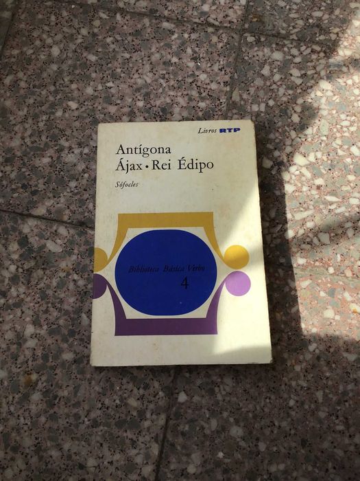 livro antigona ajax rey edipo