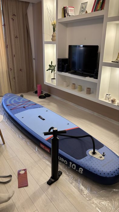 Новий SUP Aquastic Taupo 10,8" Польща надувна дошка сап борд 325см board