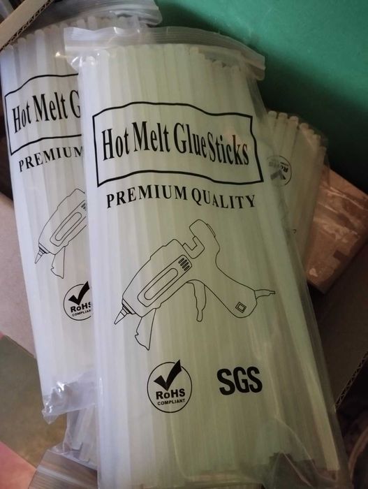 Клей стрижневий для клейового пістолета 7 мм, довжина 300мм.