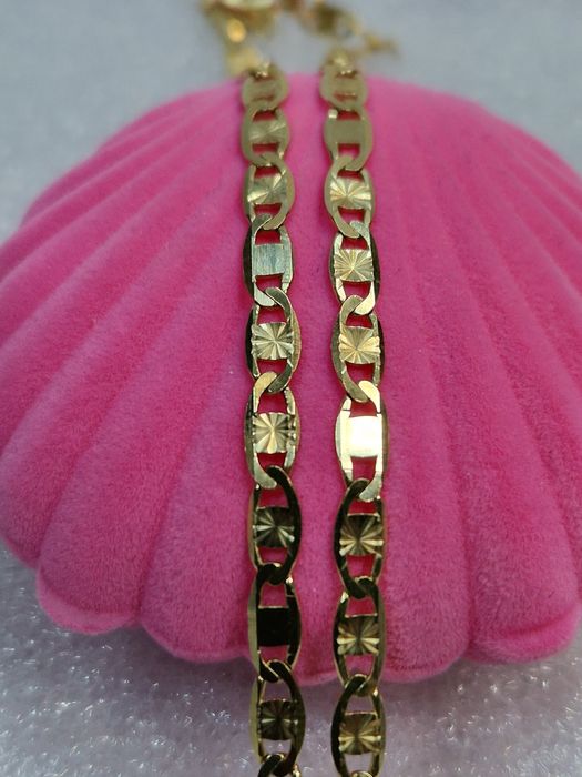 Piękny łańcuszek splot Marina nowy PR 585 dł 50cm