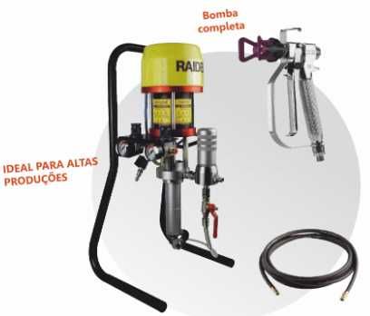 Raider 300 Bomba Airless alta pressão relação 30:1 Sagola NOVA