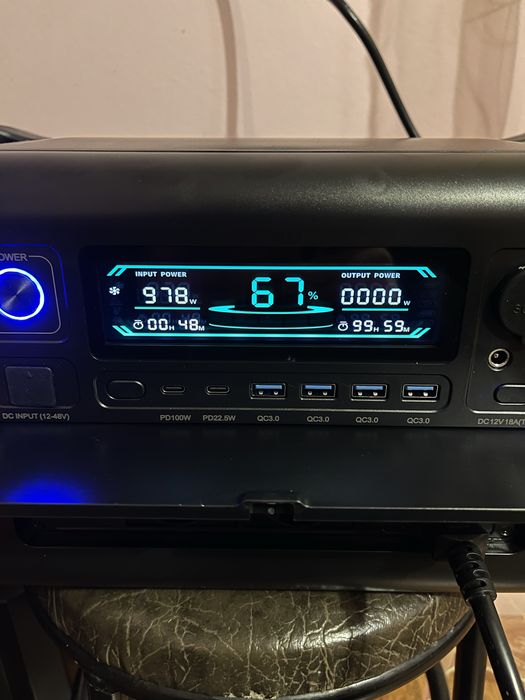 Зарядна станція Apower  Ctolity AP1000 , 1024ah, 1800w lifepo4