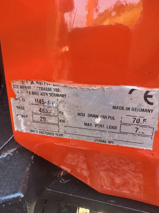 mini giratoria kubota u 45