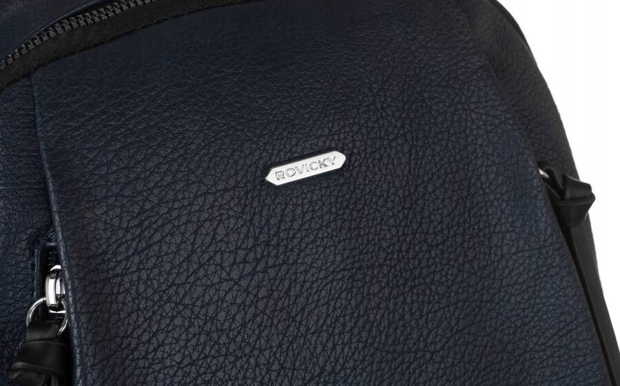 miejski plecaczek damski ze skóry ekologicznej - rovicky