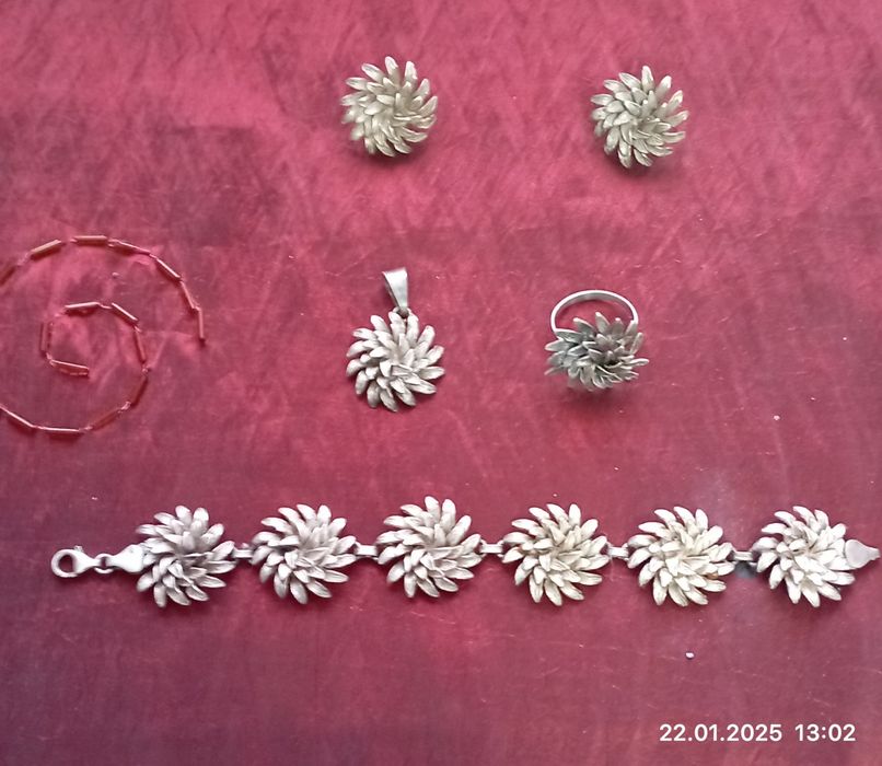 Продам срібний комплект з Італіїї