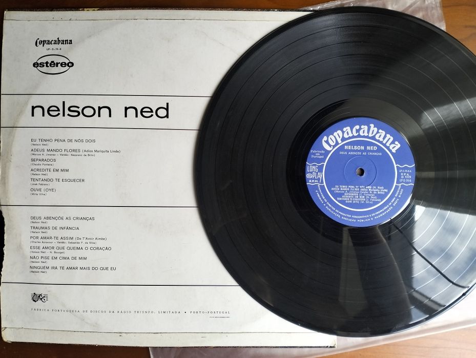 Disco de vinil LP Nelson Ned - Deus Abençoe as Crianças