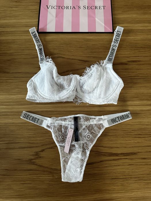Victoria’s Secret C75 komplet bielizny stanik + stringi
