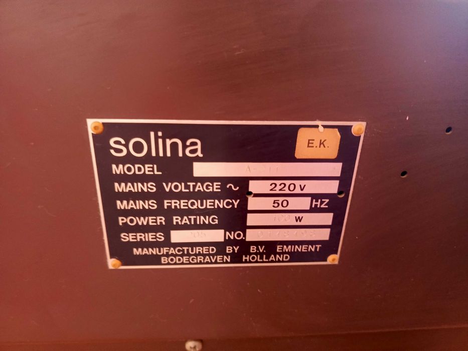 Organy Solina-A211 i Transiston AB-1