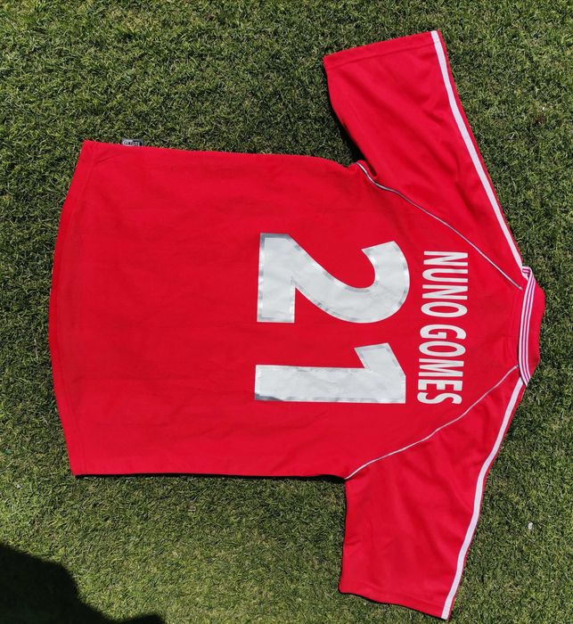 Camisola t-shirt Nuno Gomes Adidas SLB Benfica