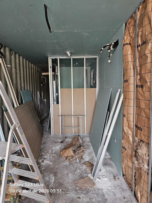 Casa Contentor com dois quartos cozinha sala de banho, Pronta Habitar