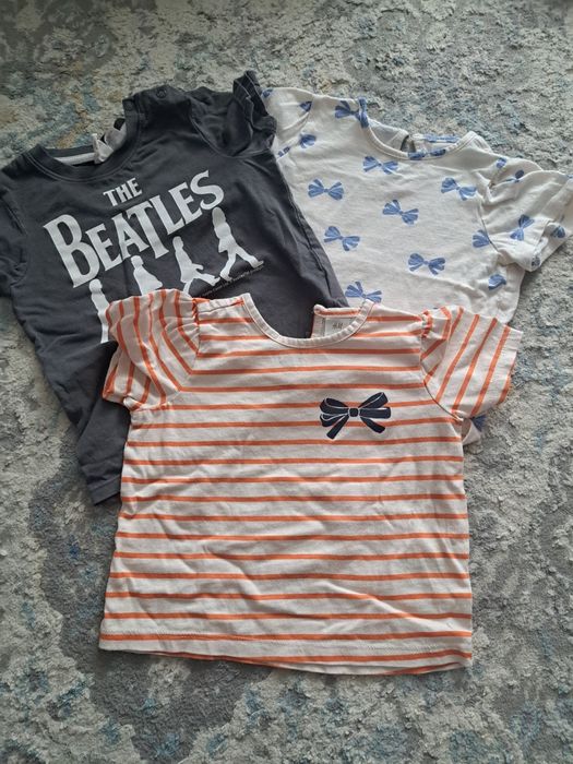Zestaw koszulek h&m