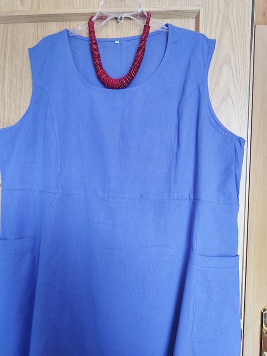 Duża letnia sukienka 4xl