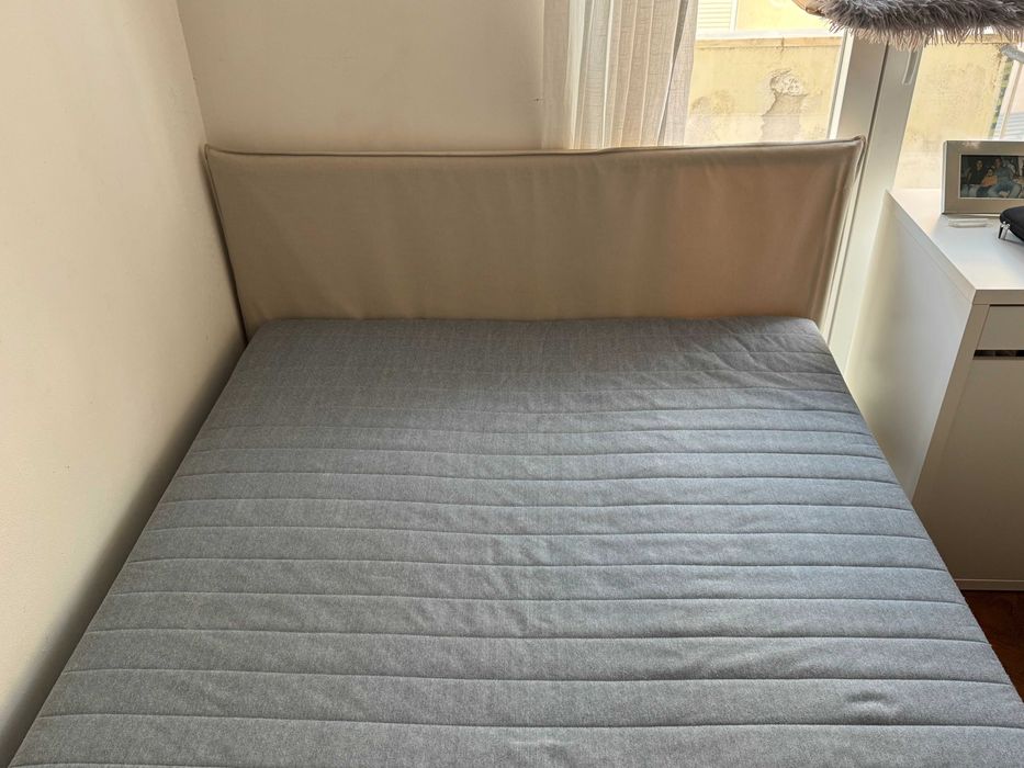 Conjunto Cama + Colchão Casal
