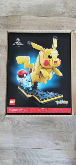 Lego 72152 Pokemon Pikachu i pokeball Nowy zestaw