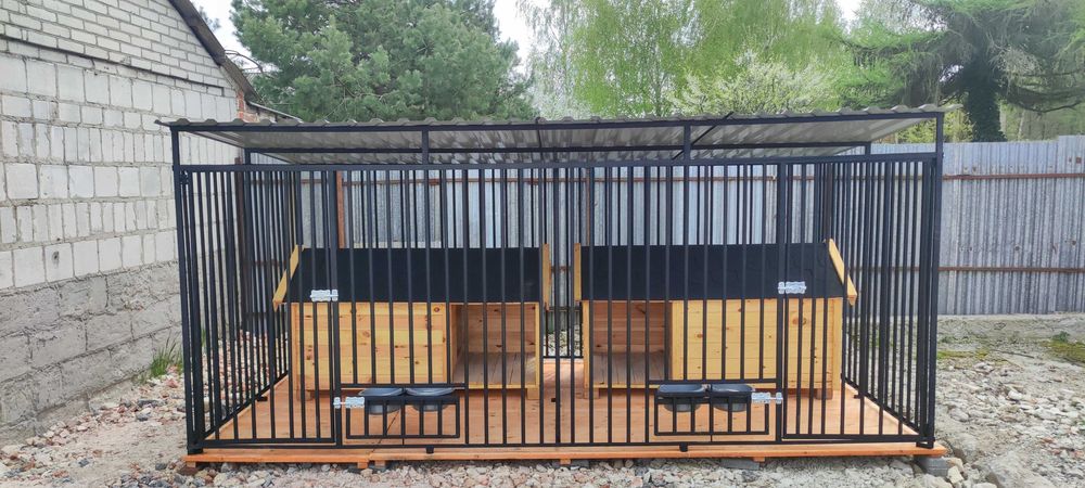 Klatki i kojce dla psów np.3x3m