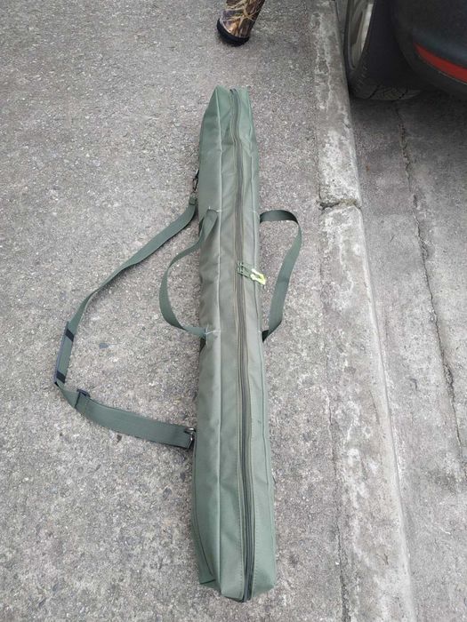 Полужесткие чехлы на 4 карповых или фидерных удилища (трёх частных)