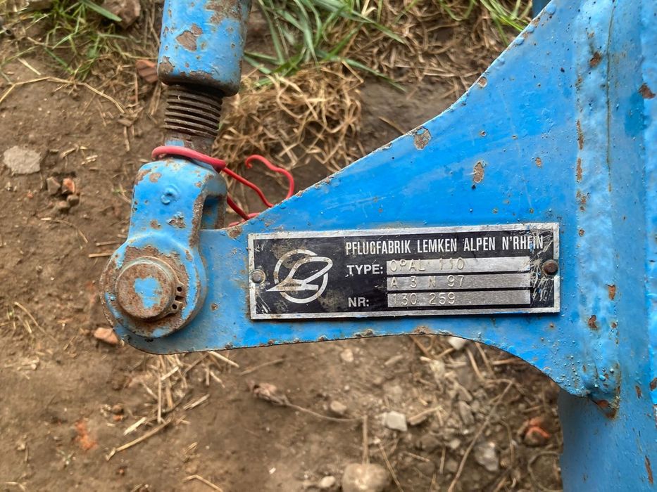 Плуг оборотний  Lemken opal 110 N97 3+1 лемкен kuhn kverneland